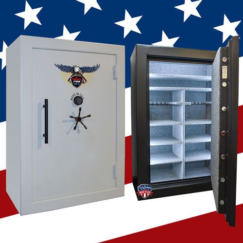 45 long gun capacity safes made in USA