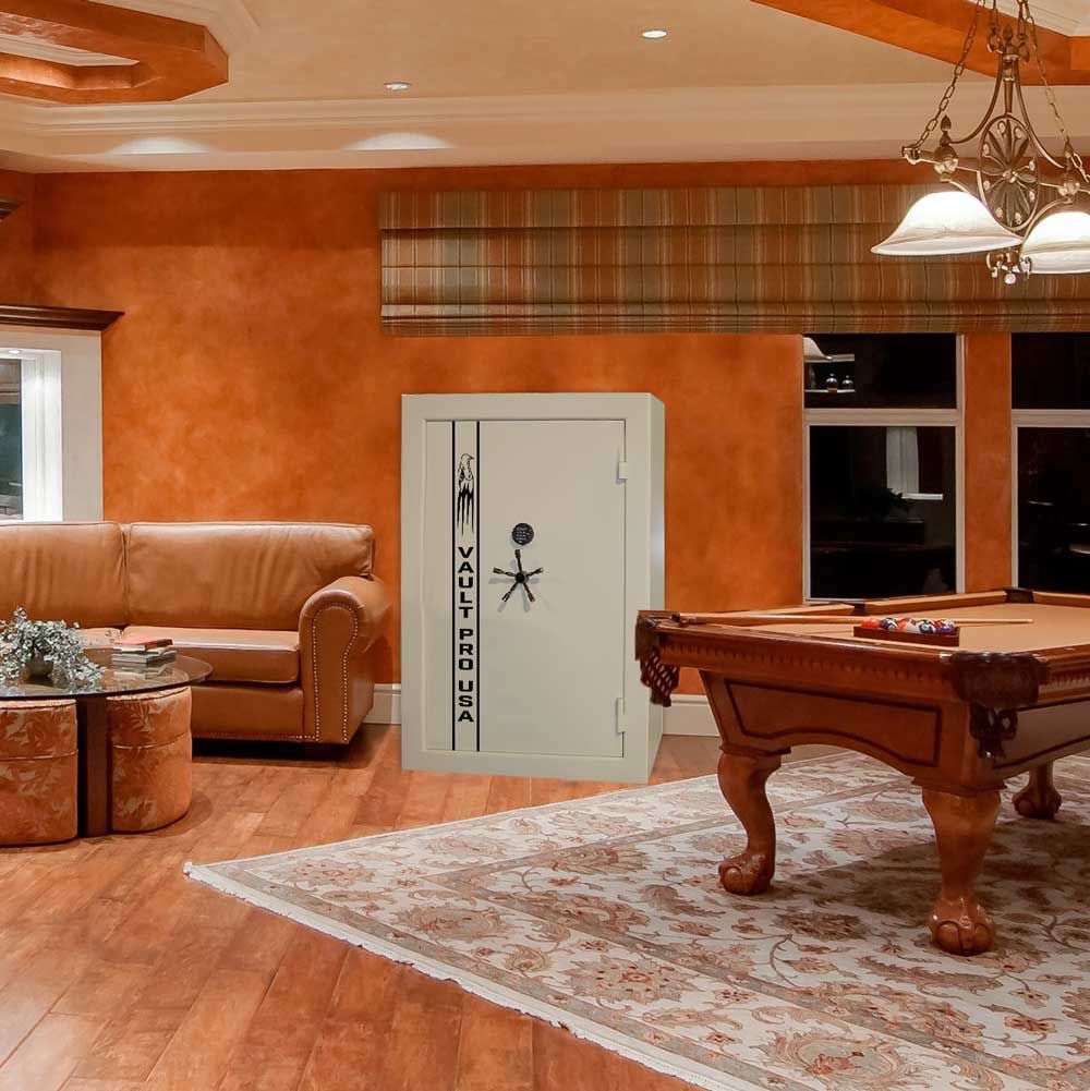 In home wide body gun safes for big gun collections