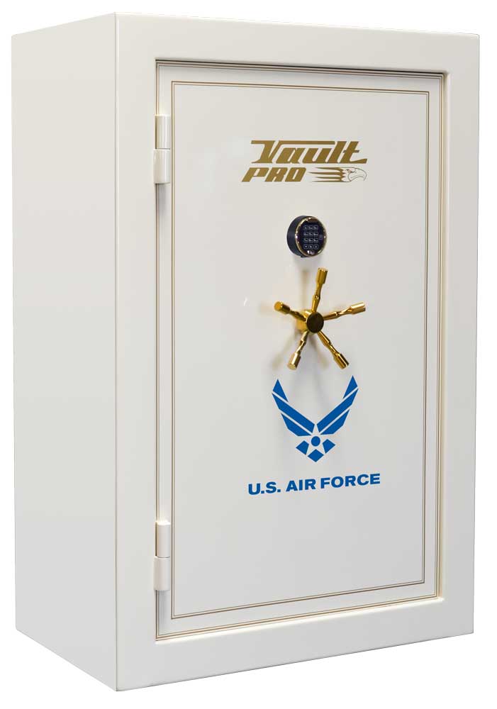 Military logo added to safe U.S. Air Force