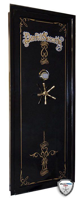 Vault Pro USA custom vault door with lettering