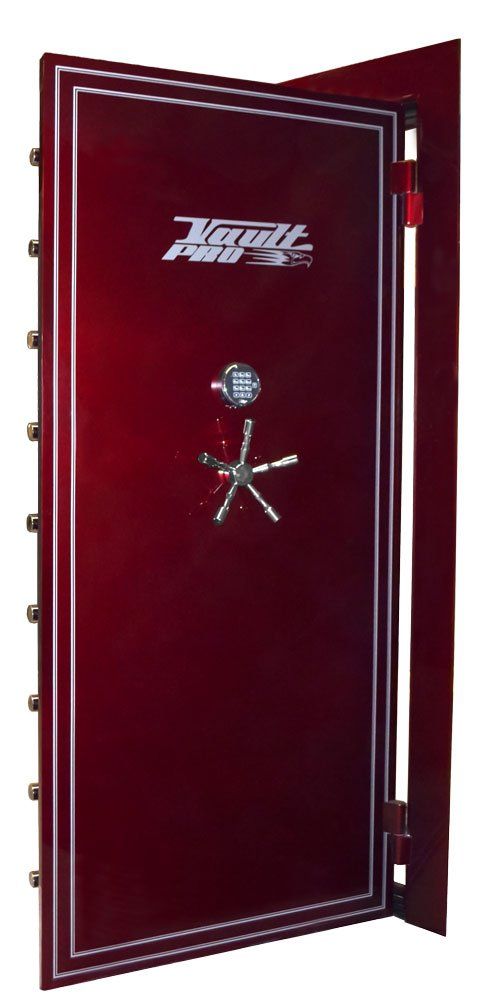 custom vault door with brandywine paint made in USA