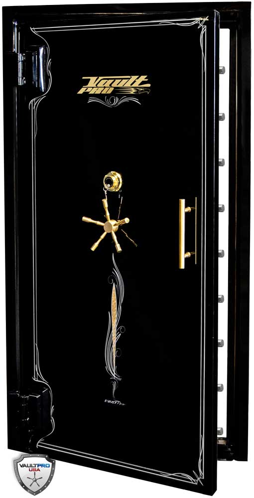 Custom Vault Door Paint. Hand Finished with Art.