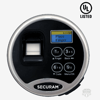 Securam ScanLogic Optical Lock for safes and vault doors