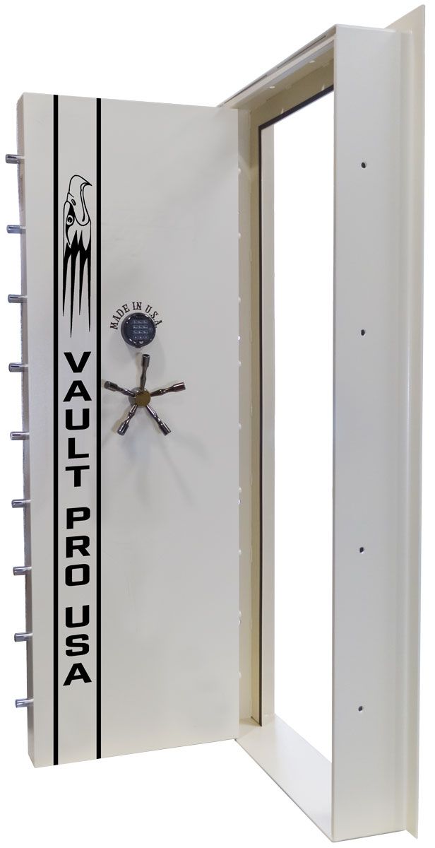 inswing vault door with digital lock made in USA