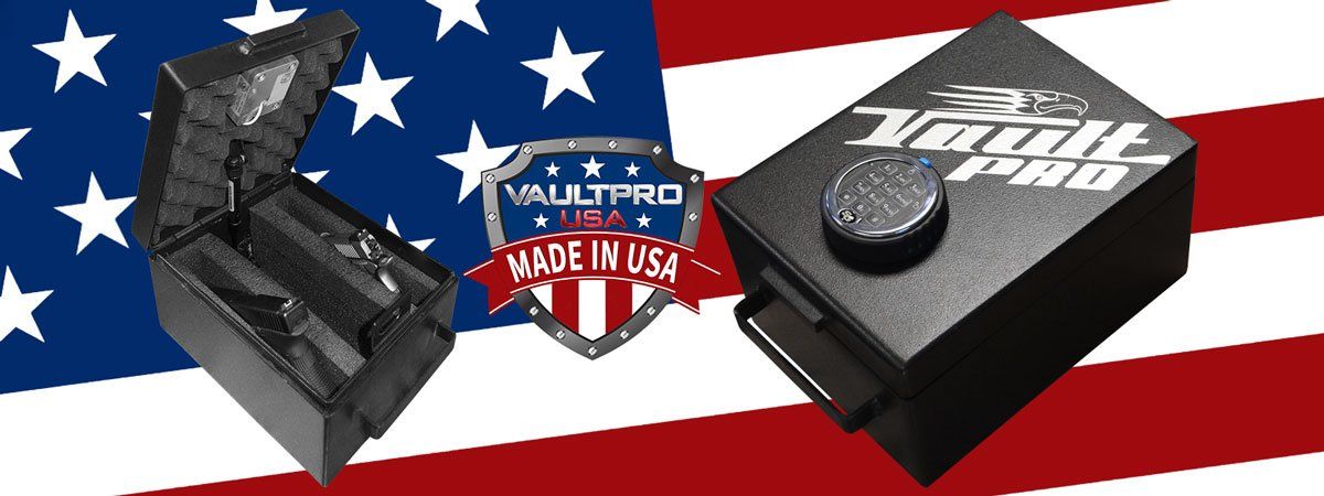 Handgun and pistol cases made in USA by Vault Pro