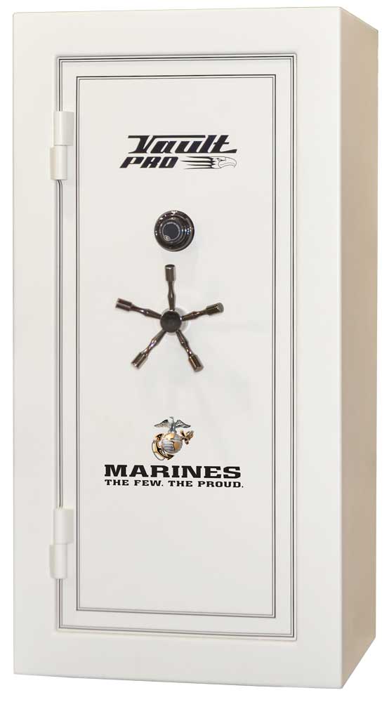 Military logo added to safe United States Marines
