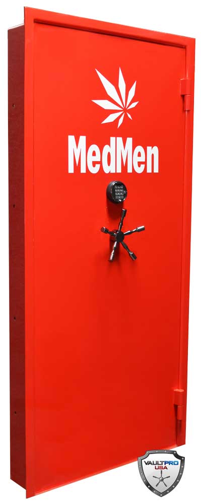 MedMen Custom Vault Door and Art