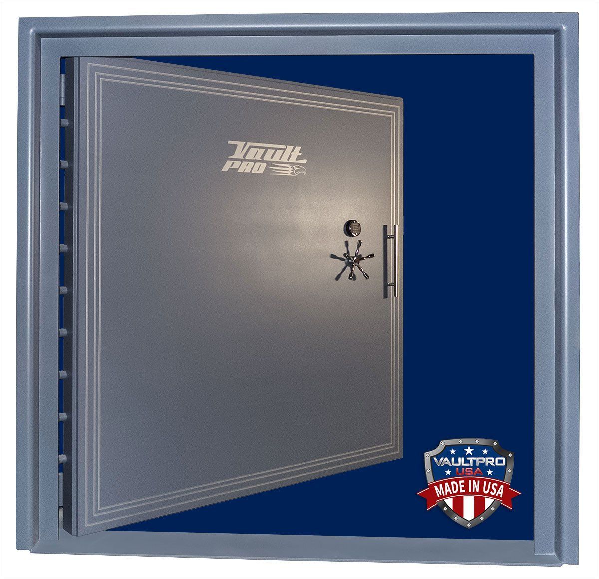 vault door shown withMassive Monster vault door designed to allow car to drive through. Vault Pro USA