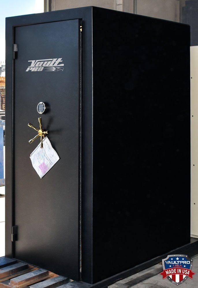 Small shelter safe room being readied for shipment