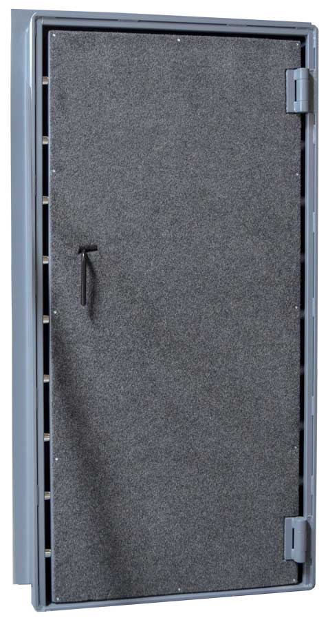 Large vault door with inswing door option.