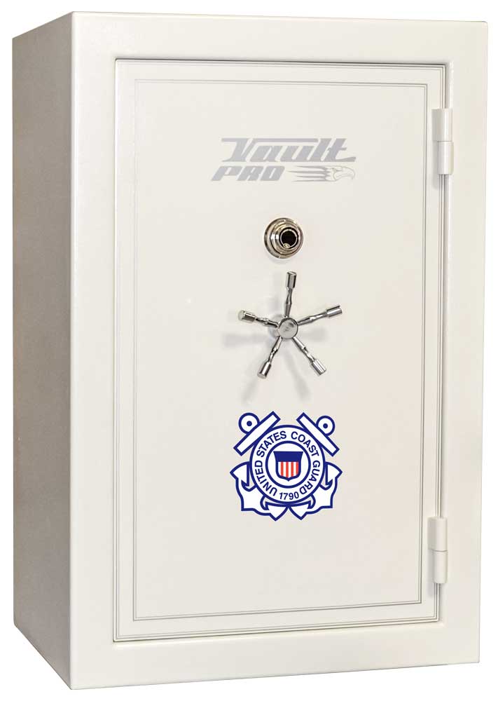 Military logo added to safe U.S. Coast Guard