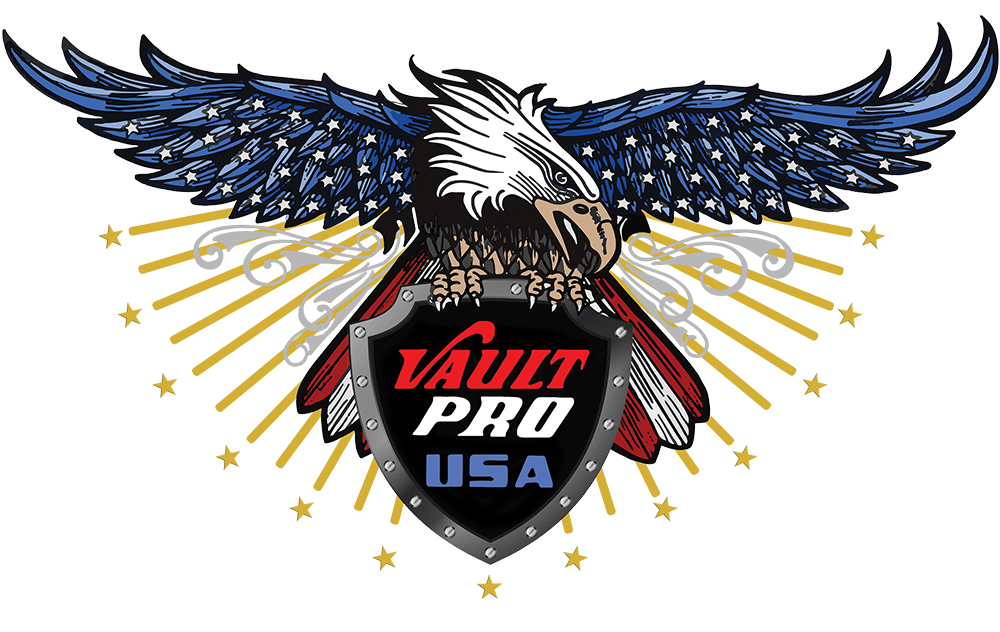 Vault Pro USA eagle shield logo