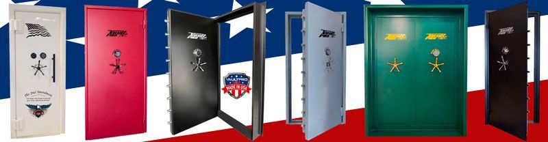 Vault doors all sizes made in USA by Vault Pro USA