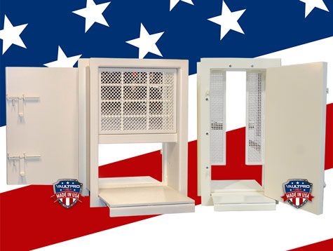 day gates and issue ports for vault doors made in USA by Vault Pro USA