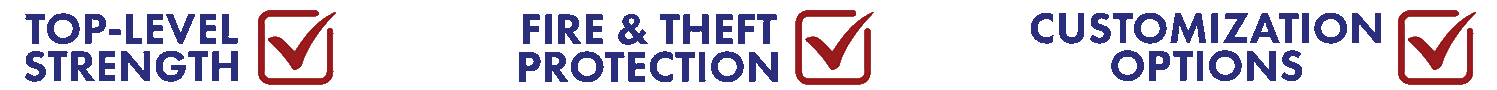safes with superior strength, fire & theft protection, and customization options 