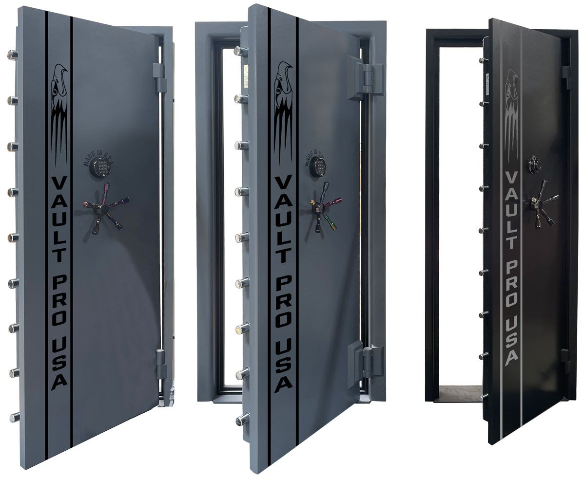 Vault Pro USA - Atlas, Titan and Executive model vault doors.
