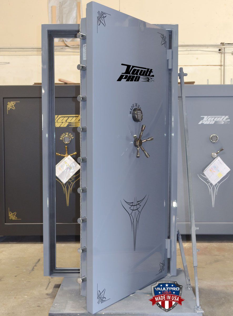 Atlas heavy duty vault door made in USA. Buy American made vault doors.