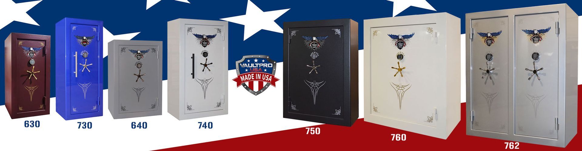 safes, gun safes, vaults for same, made in USA Buy American made safes