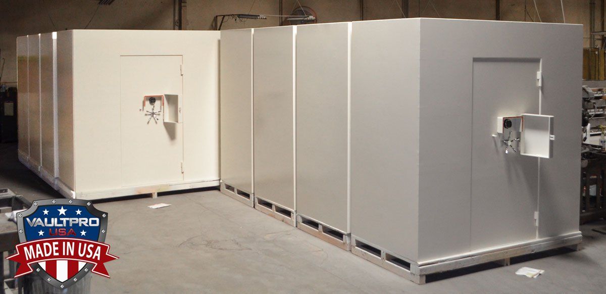 modular walk in shelter safe room final assembly and inspection