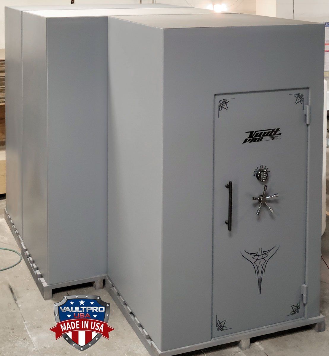 All our shelters and walk-in vaults are assembled and fully tested prior to packing for shipping to our clients.