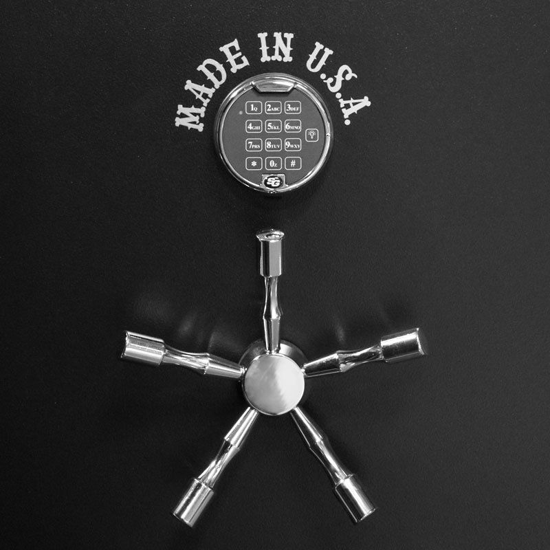 Silver Color - Chrome Plated wheel and matching lock standard or digital