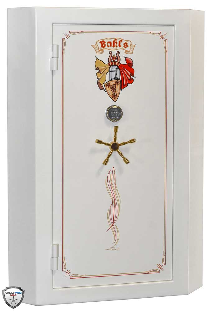 custom corner gun safe and art work and personalization.