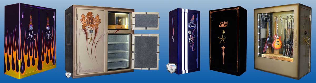 Custom safes, vault doors, shelter safe rooms made in USA