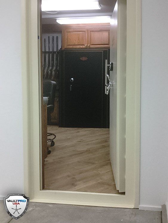 Vault Door Installed vault room Interior