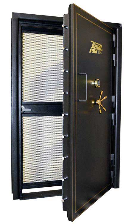 Day gate with vault door