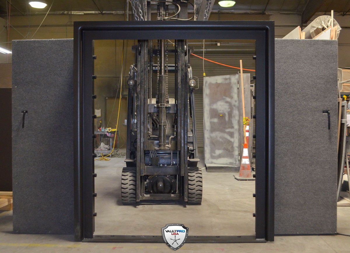Custom vault door installation