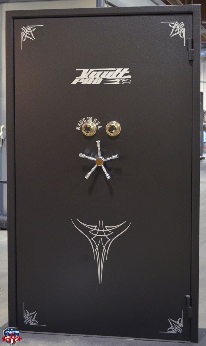 Dual locking vault door made in USA by Vault Pro