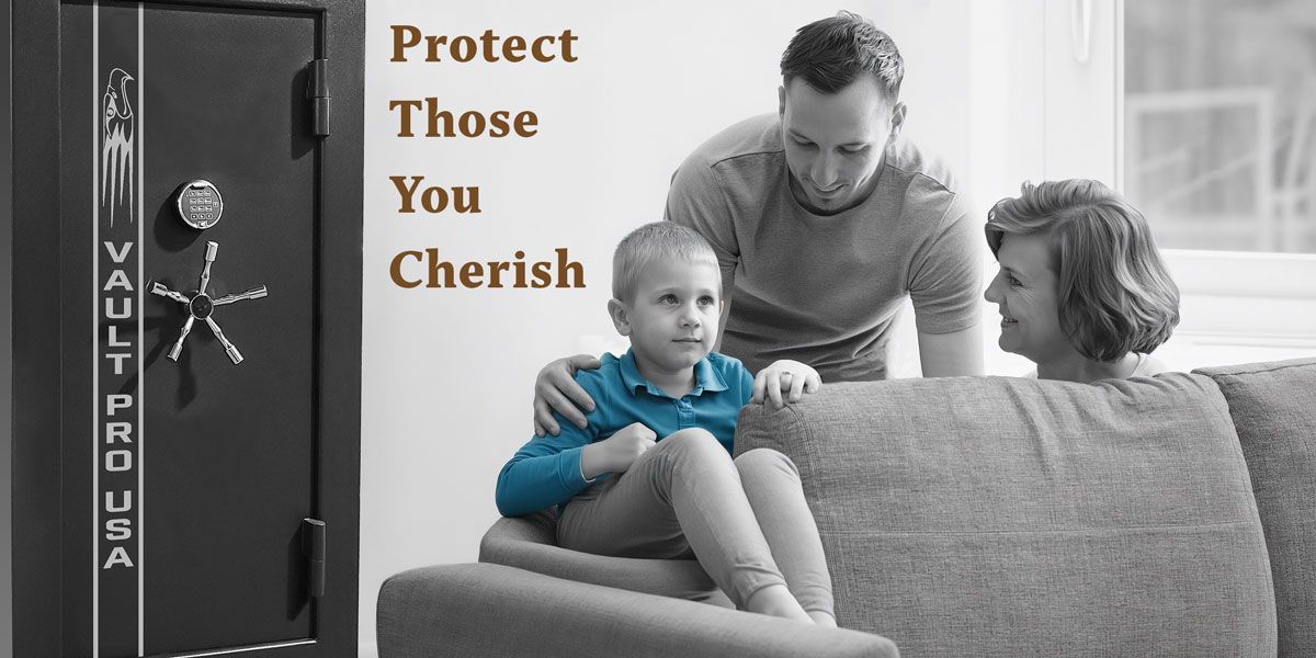 protect your family with a safe from Vault Pro USA