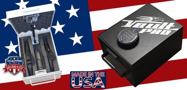 Handgun safes made in USA by Vault Pro