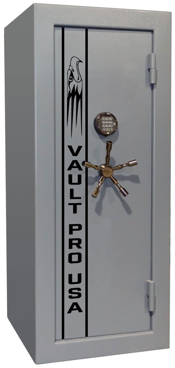 Best quality gun safes, small to capacity up to 16 long guns American Made Gun Safes by Vault Pro USA
