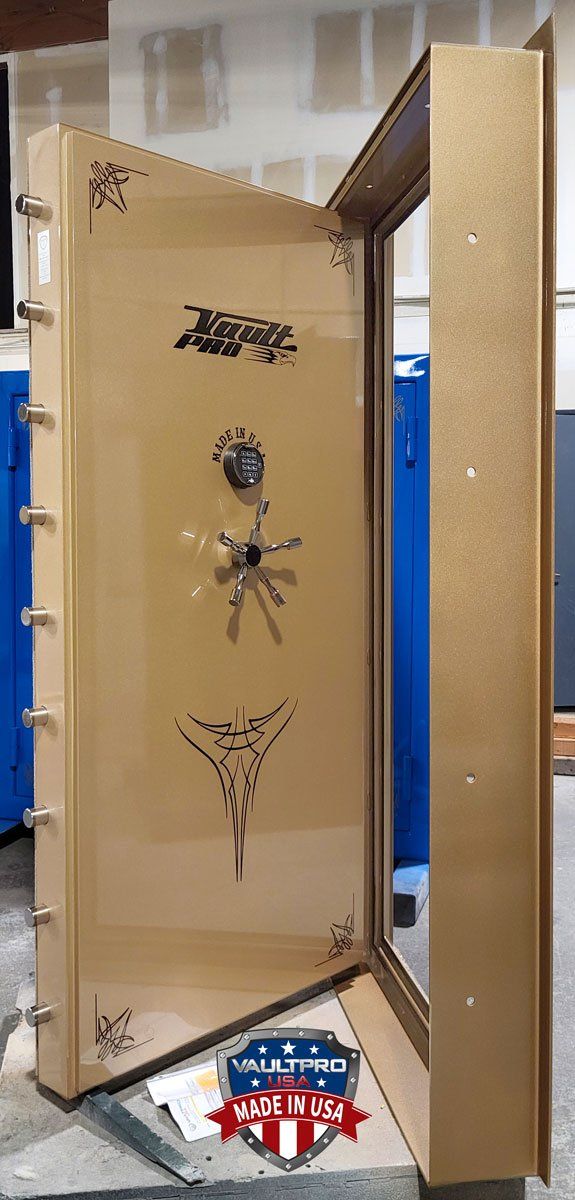 Custom inswing vault door made in USA