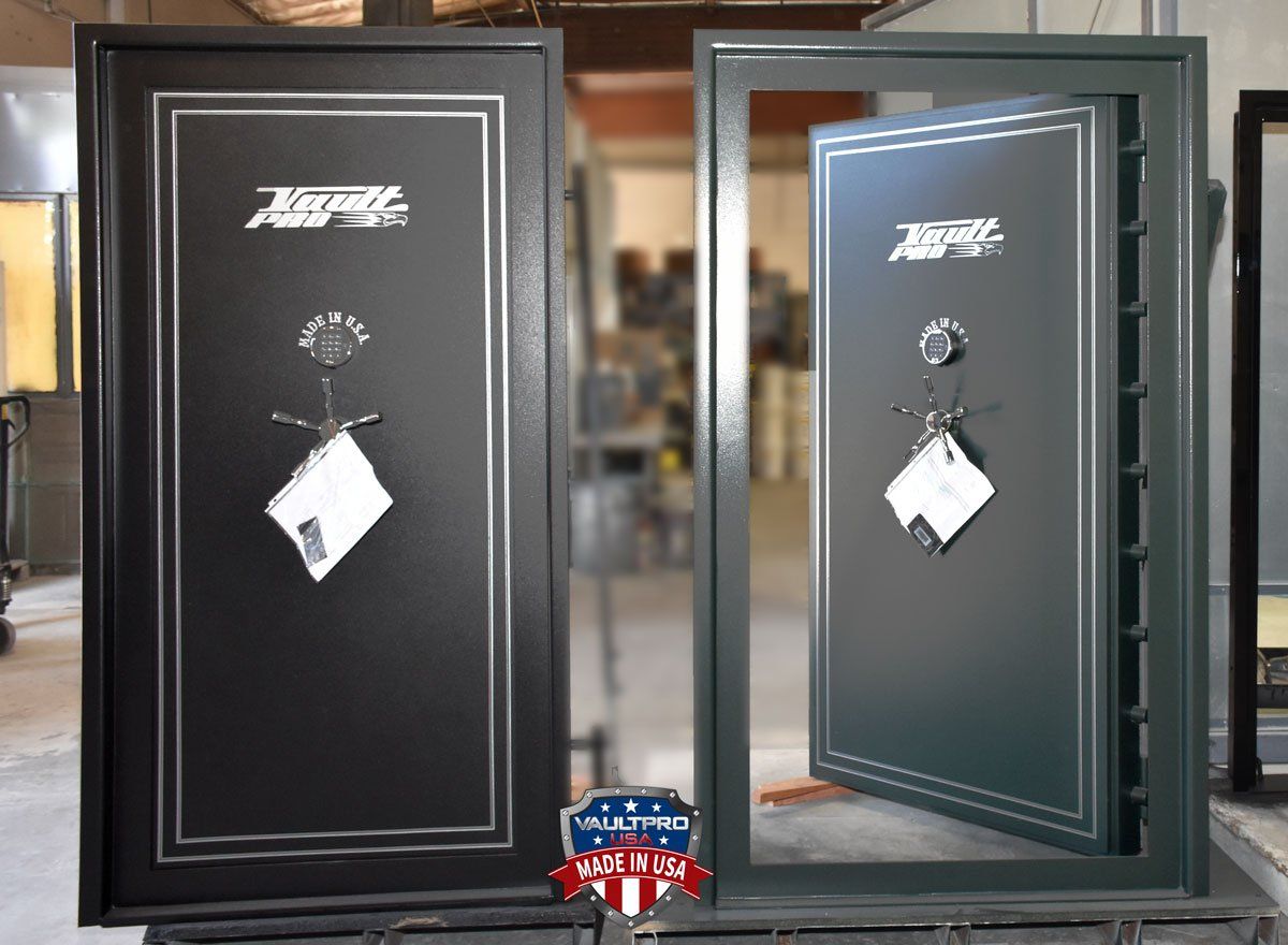 In-swing vault doors final assembly and inspection made in USA