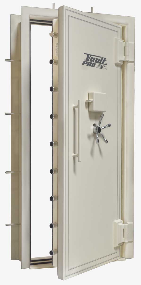 pour in place vault door. large heavy duty vault door