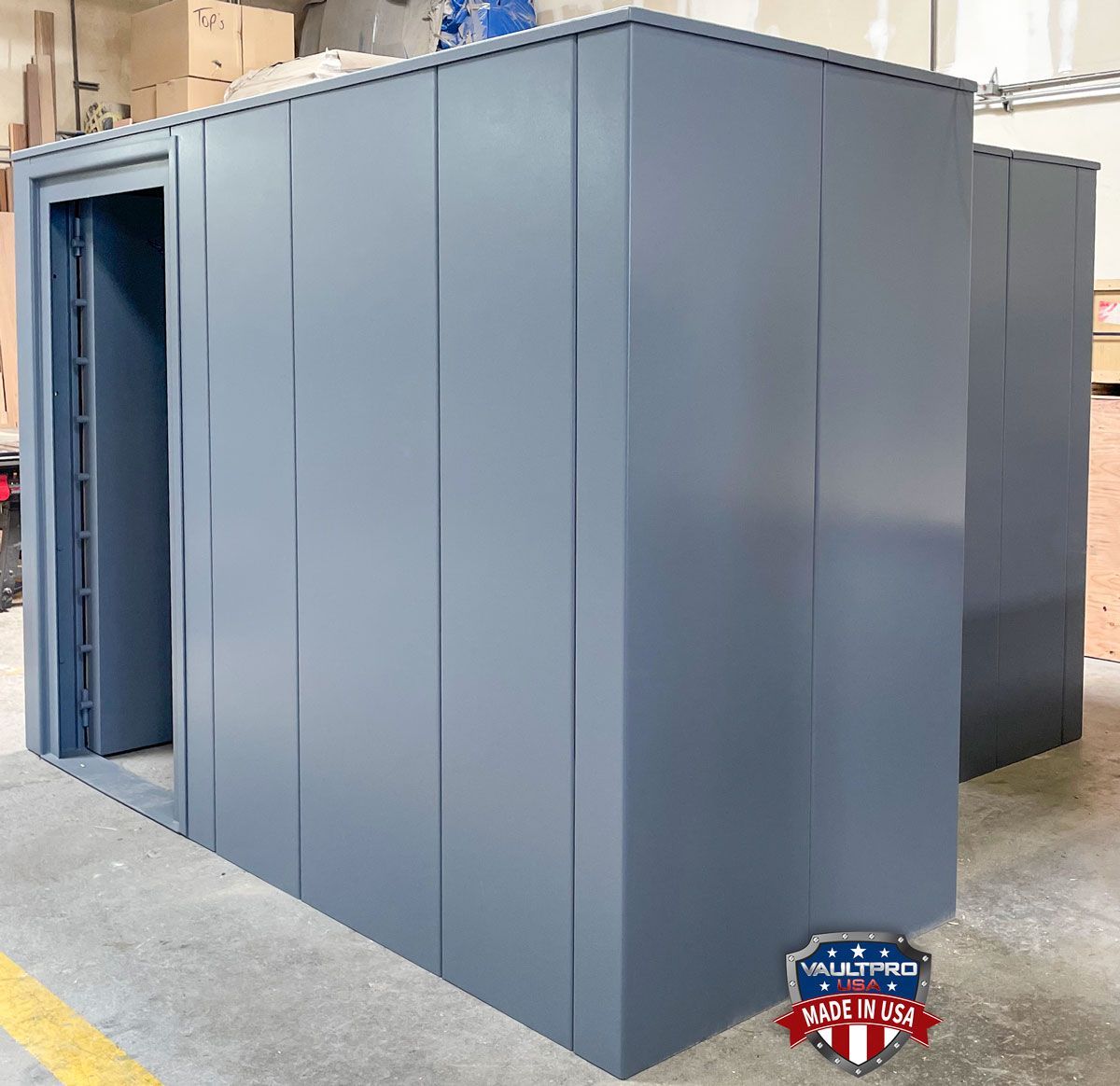 modular walk-in gun vault made in USA