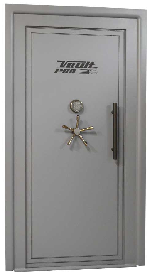 Large In-swing Vault Door with Optional Pull Handle.