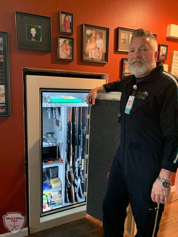 custom safe interior with giveaway winner
