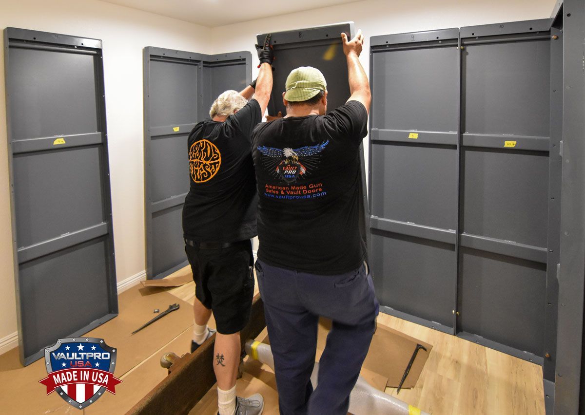 Large piece modular shelter made in USA by Vault Pro