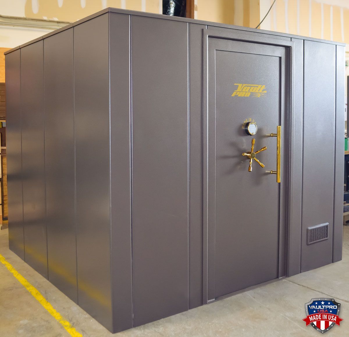 modular pieces allow you to install a shelter safe-room virtually anywhere. Even in a closet.