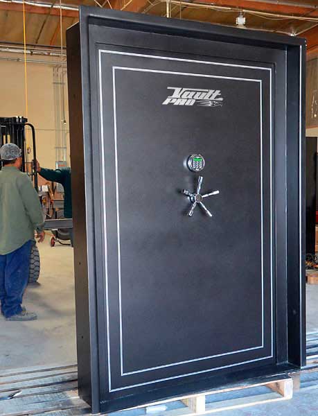 ADA Vault door and pull handle