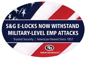 EMP Resistant electronic locks by Sargent and Greenleaf