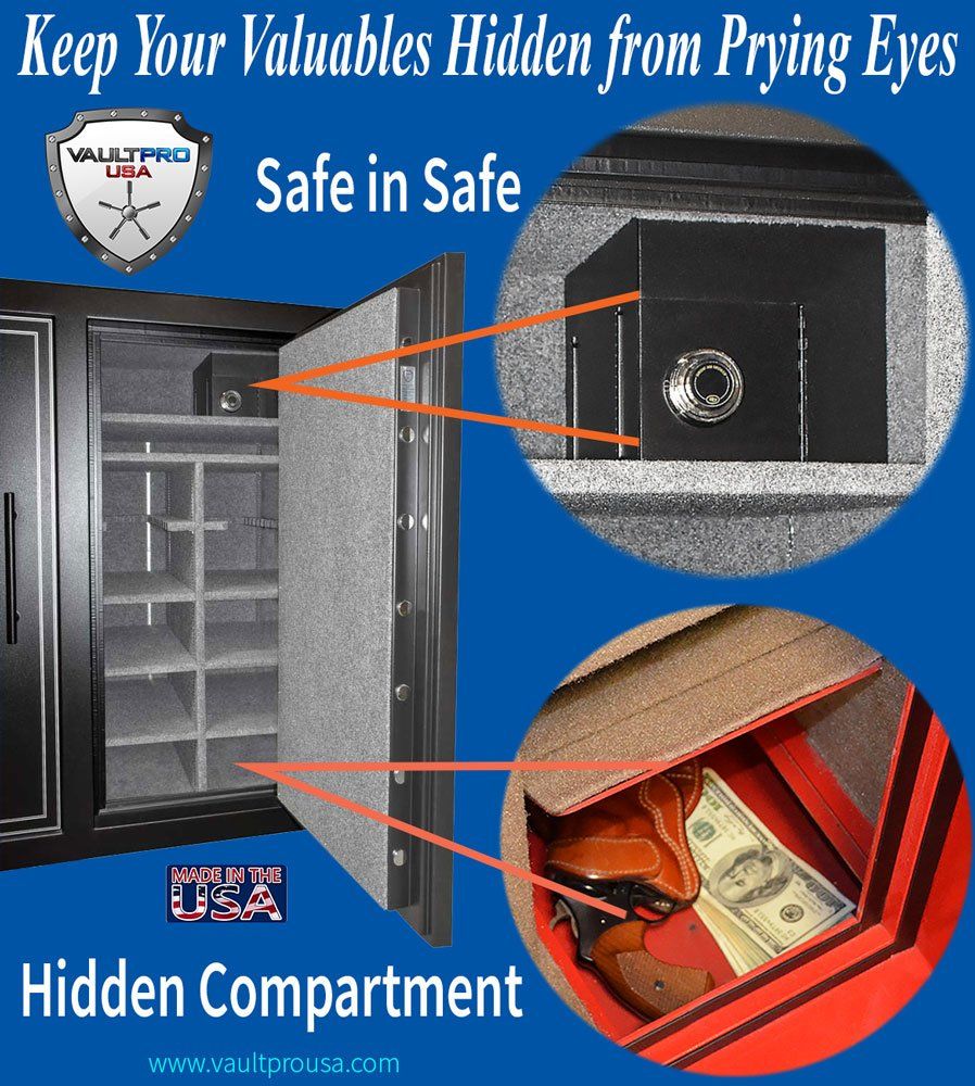 hidden safe compartment and safe in safe options