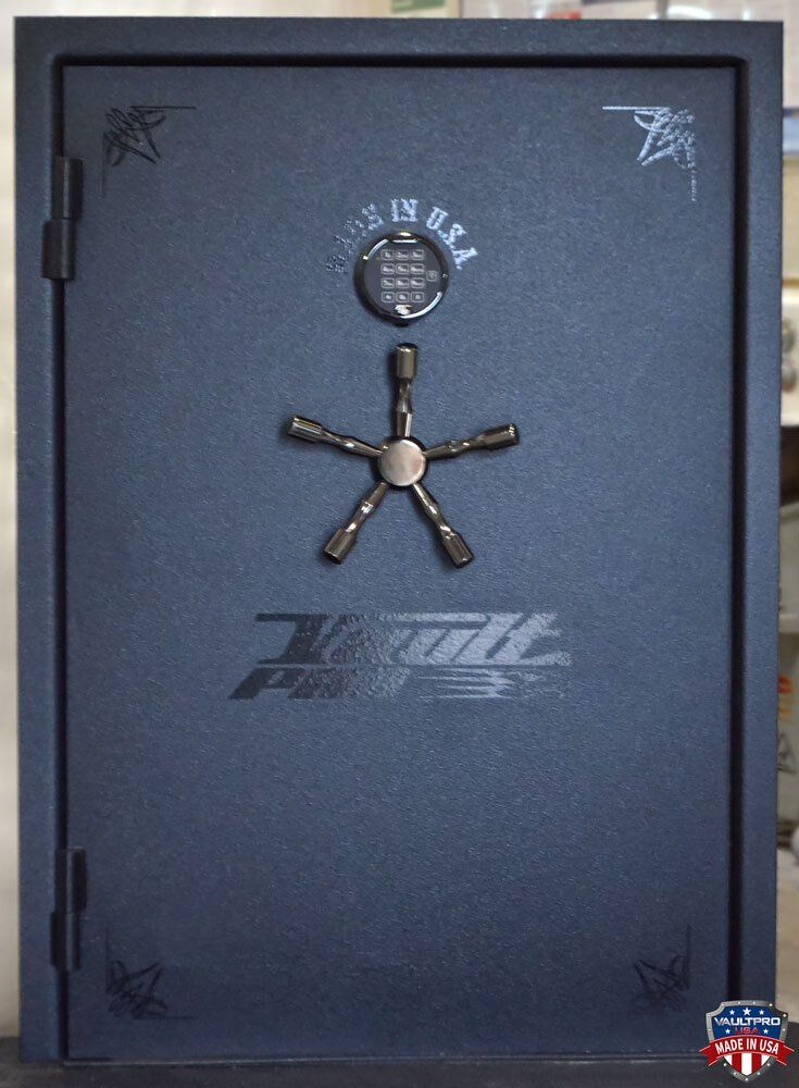 Short low profile vault door custom made in USA by Vault Pro