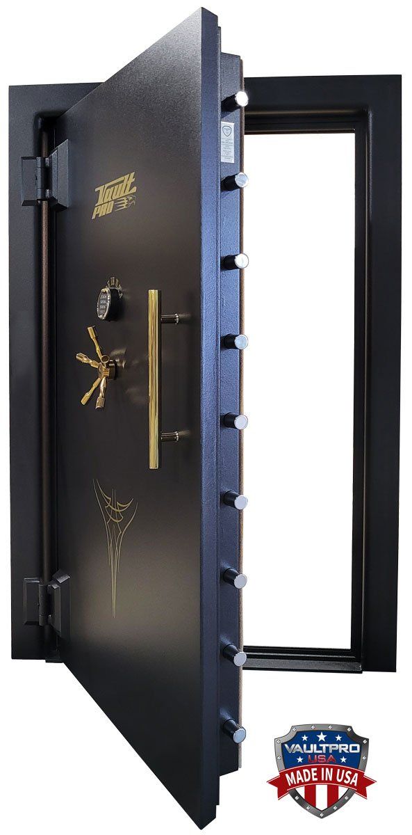 Titan Heavy Duty Vault Door with Bolt on Back Flange.