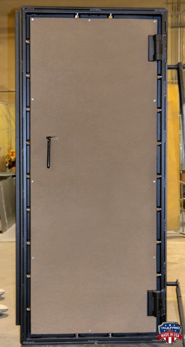 Very big, heavy duty vault door made in USA