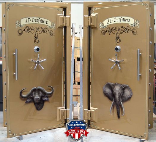 Custom vault doors design and manufacture