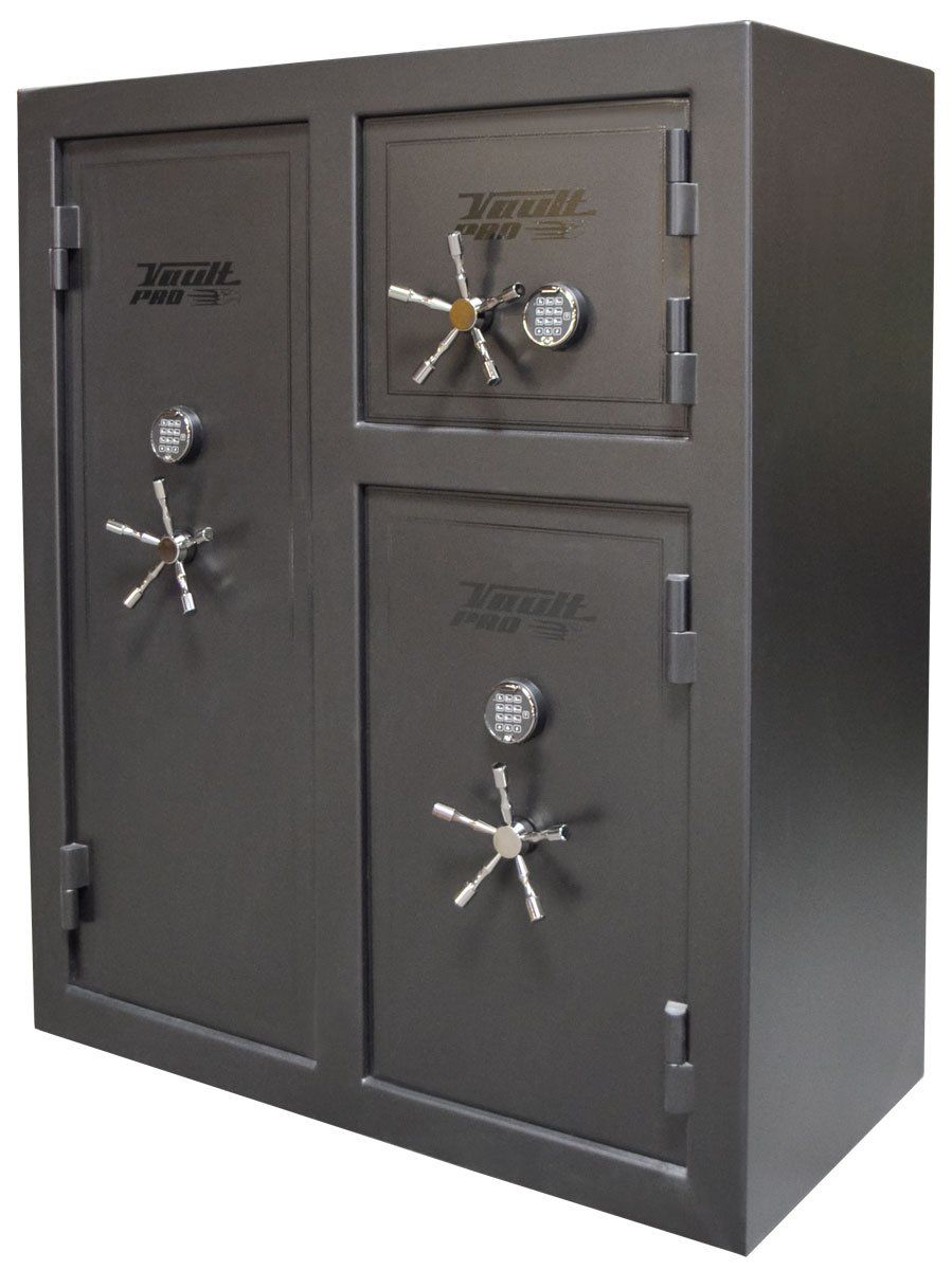 Triple door safe - Three independent safes in one, made in USA